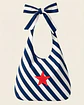 Lola bag | Riscas | Diagonal | Azul escuro - Thumbnail 2