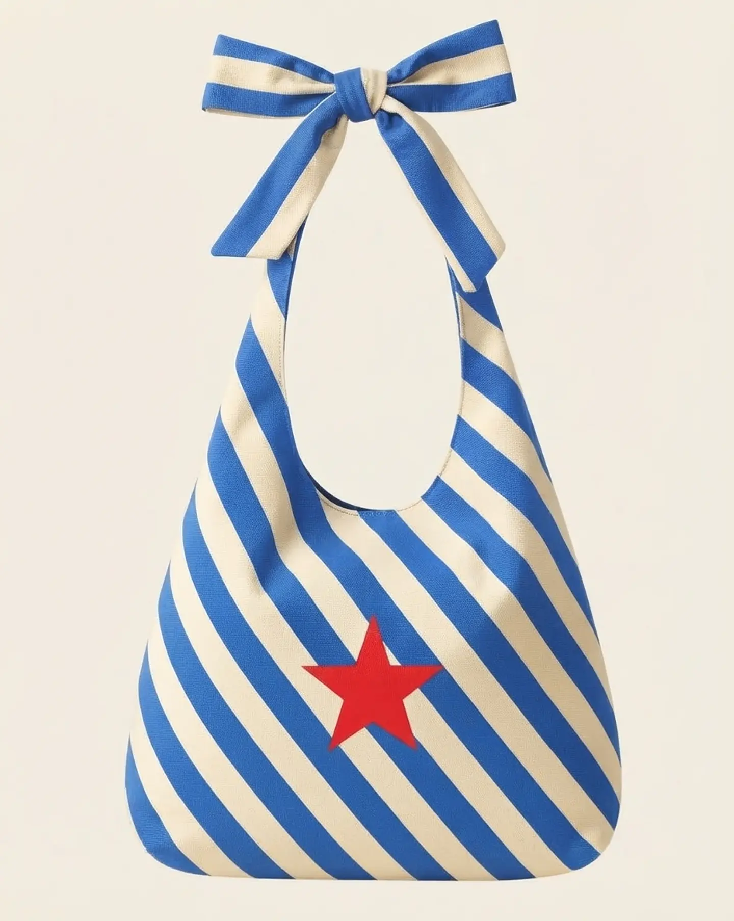 Lola bag | Riscas | Diagonal | Azul 1