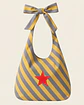 Lola bag | Riscas | Diagonal | Cinza e amarelo - thumbnail 1