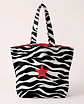 Cleo shopper | Animal print | Zazu | Preto e branco - thumbnail 2