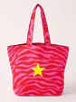 Cleo shopper | Animal print | Zazu | Vermelho e rosa - thumbnail 2
