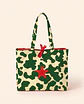 Cleo shopper | Animal print | Moo | Verde e creme - Thumbnail 1