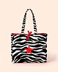 Sasha shopper | Animal print | Zazu | Preto e branco - thumbnail 1