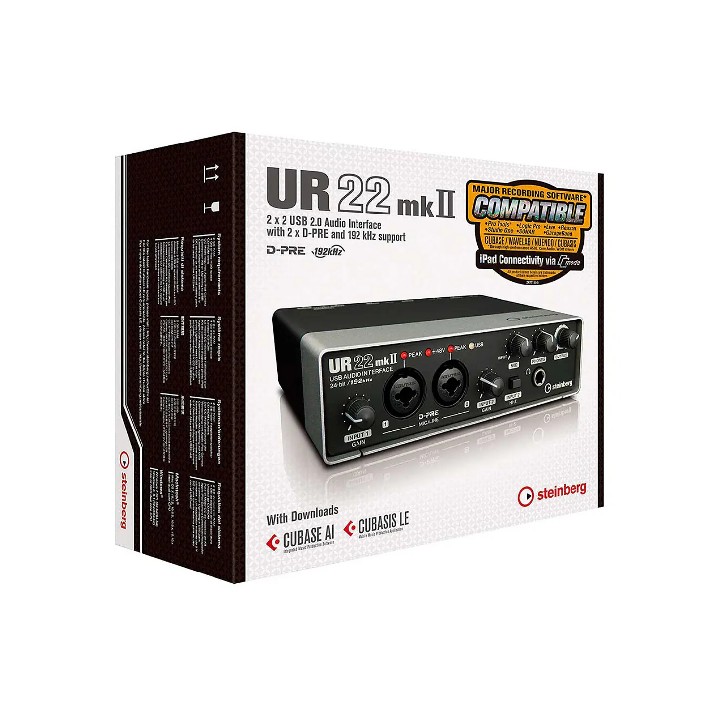 Interfaz Steinberg UR22 MKII 8
