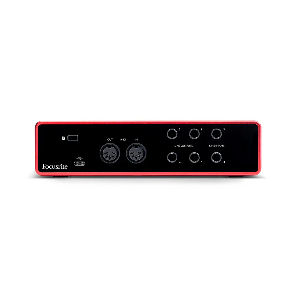 Interfaz Focusrite Scarlett 4i4 3rd Gen 5