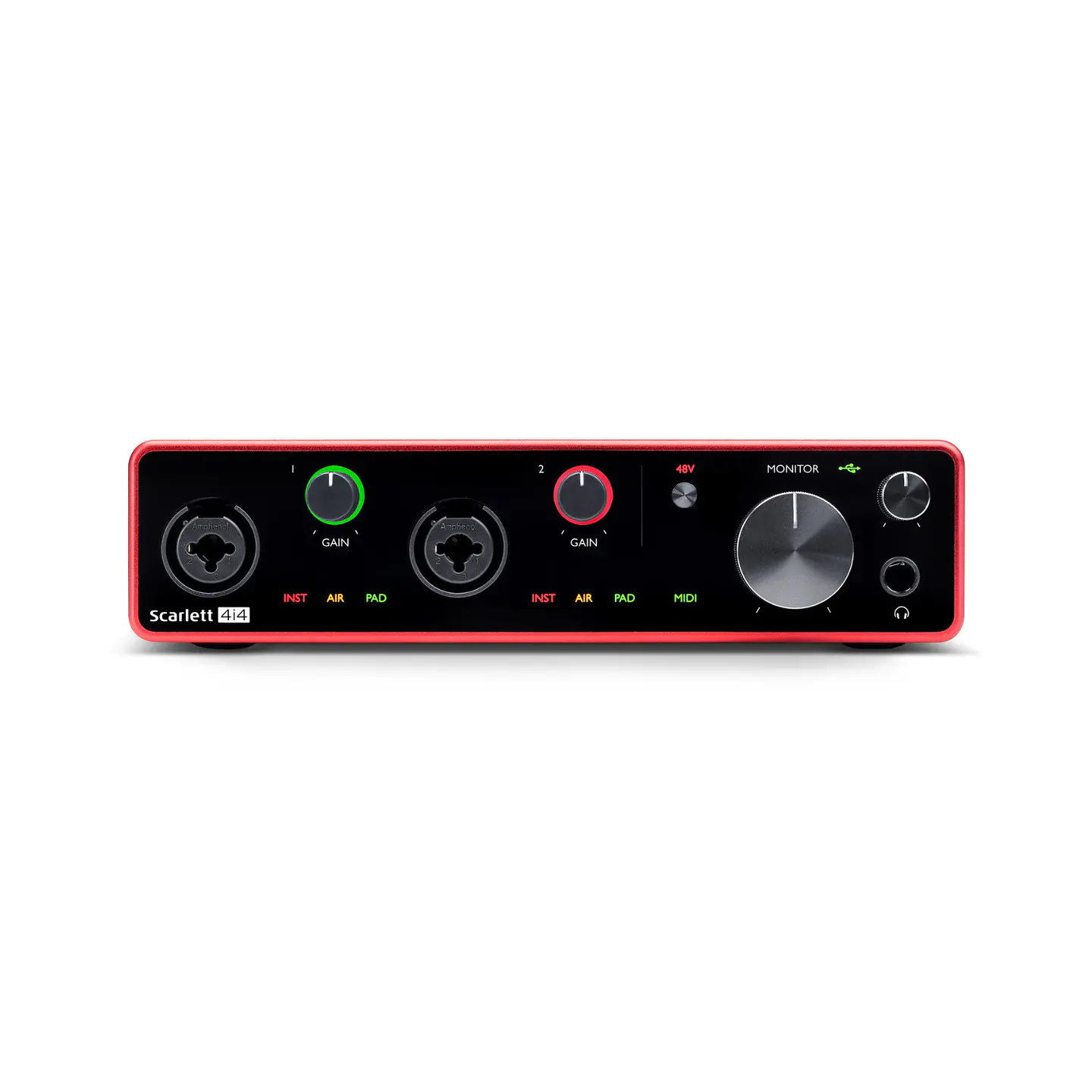 Interfaz Focusrite Scarlett 4i4 3rd Gen 4