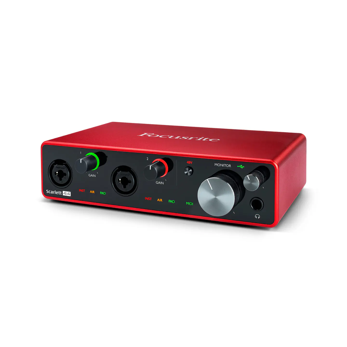 Interfaz Focusrite Scarlett 4i4 3rd Gen 2