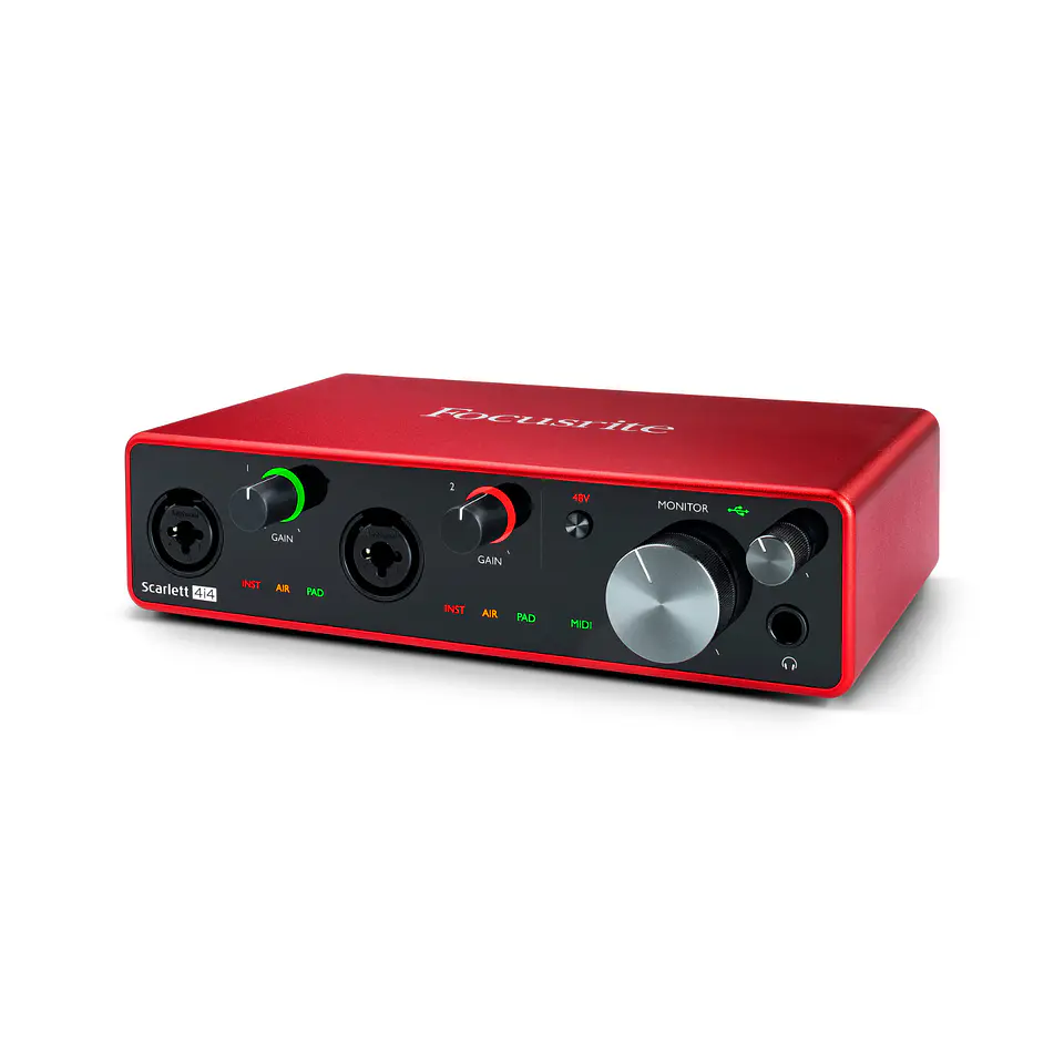 Interfaz Focusrite Scarlett 4i4 3rd Gen 2