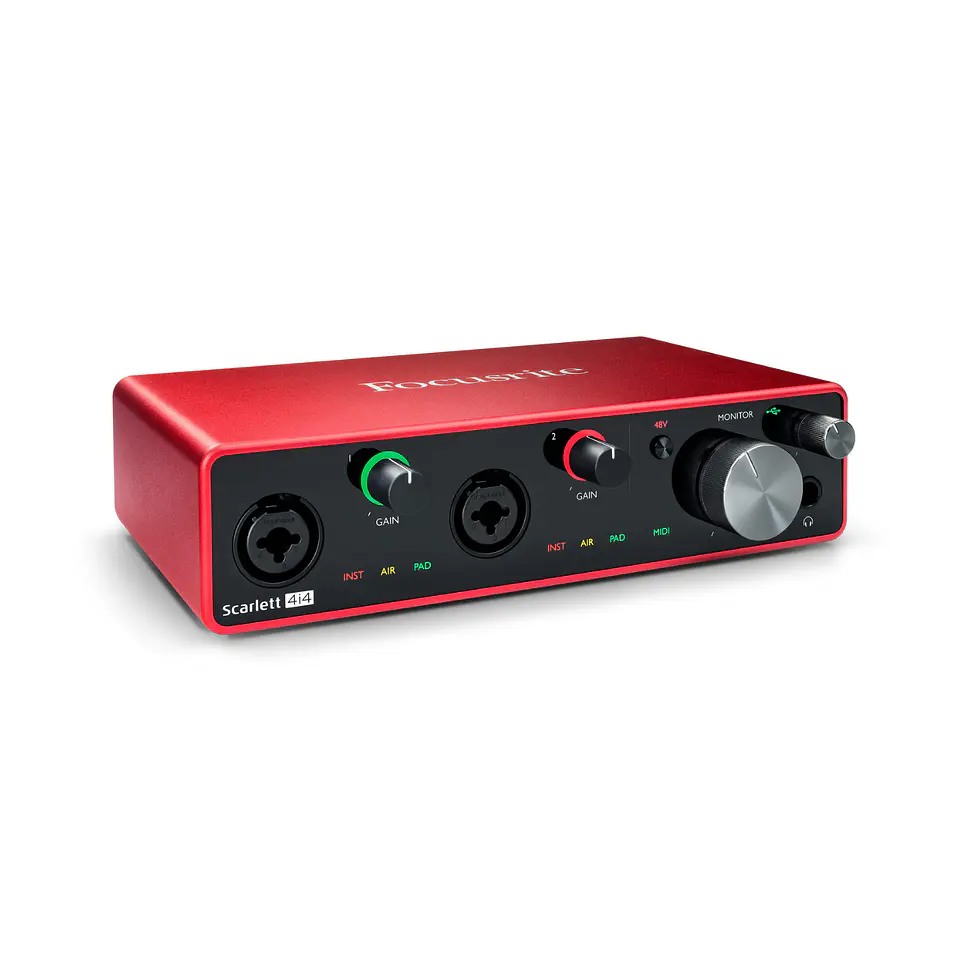 Interfaz Focusrite Scarlett 4i4 3rd Gen 3