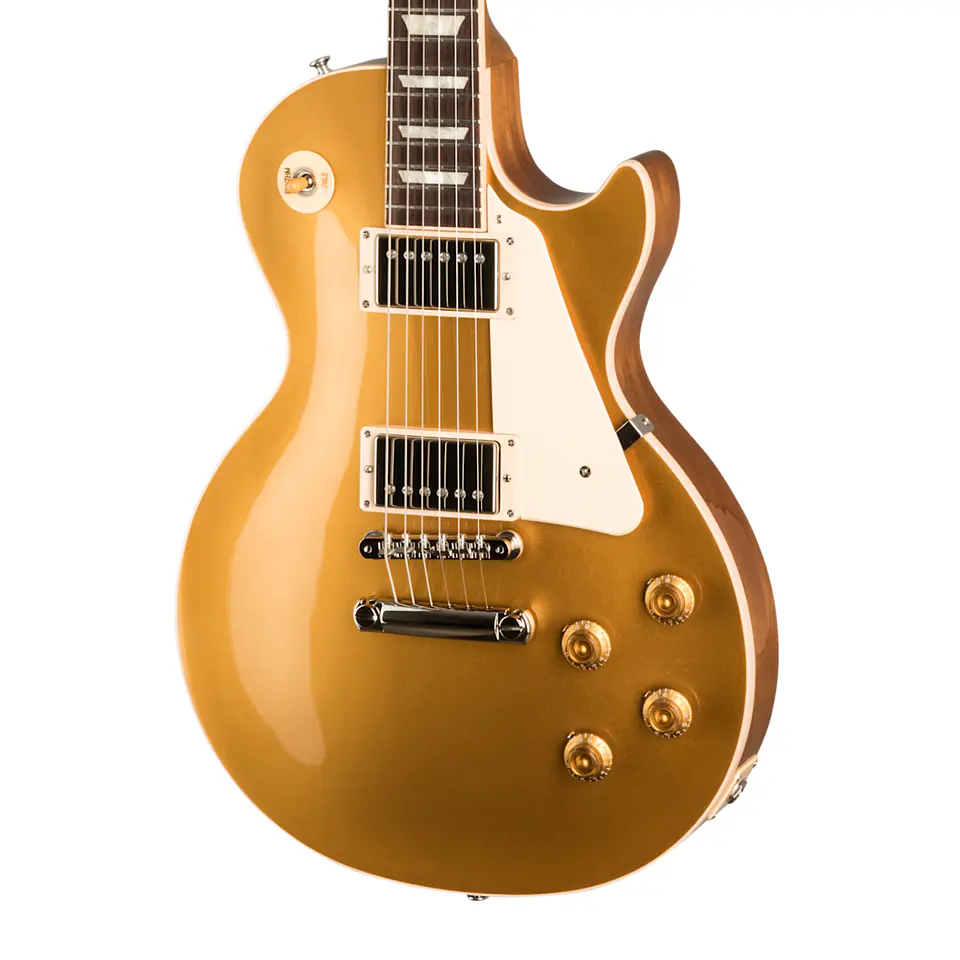 Guitarra Eléctrica Gibson Les Paul Standard 50s Goldtop 10