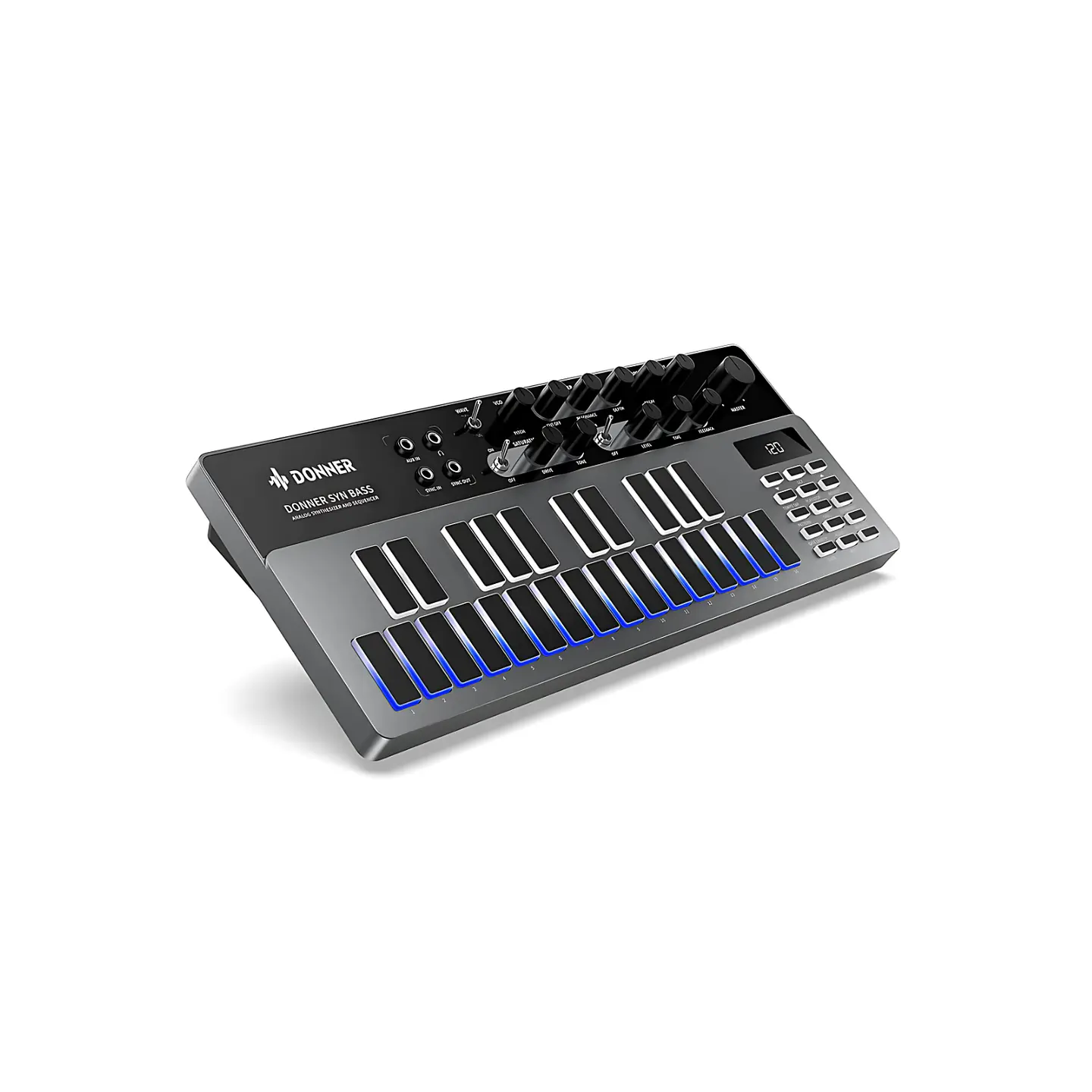 Sintetizador de Bajo Analógico Donner ESSENTIAL B1 4