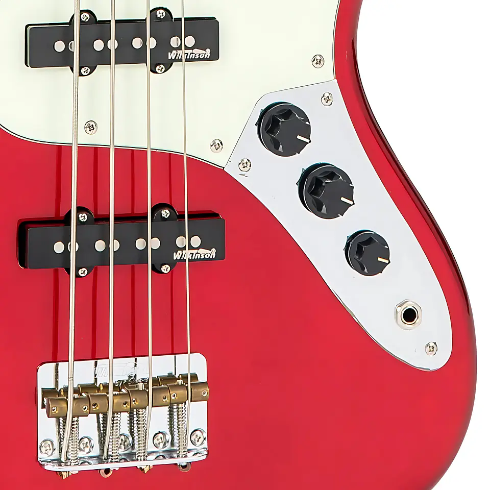 Bajo Eléctrico Vintage VJ74 Candy Apple Red 4