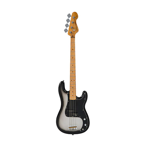 Bajo Eléctrico Vintage V4 Silverburst