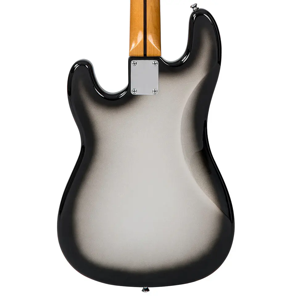 Bajo Eléctrico Vintage V4 Silverburst 4