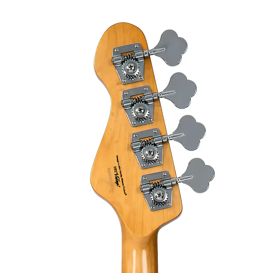 Bajo Eléctrico Vintage V4 Silverburst 6