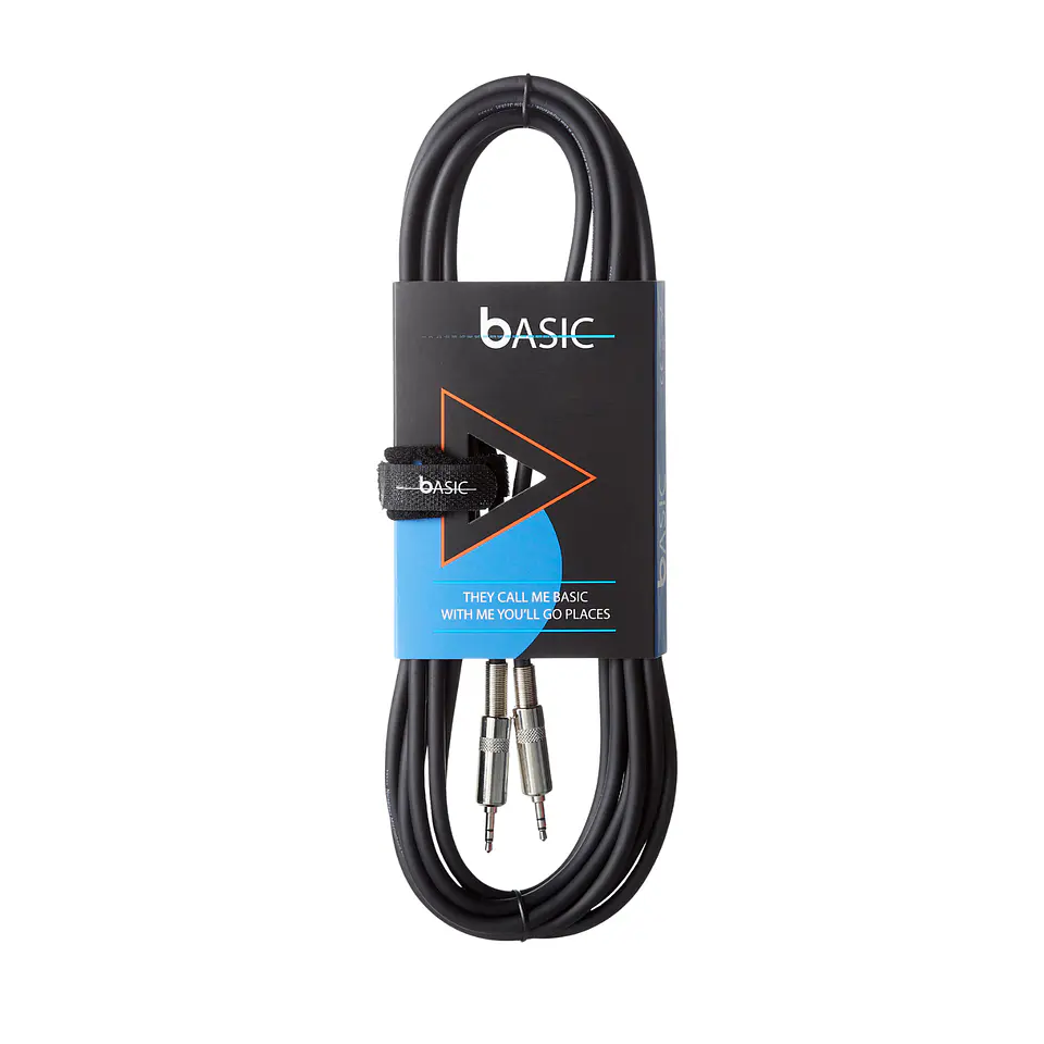 Cable Mini Jack TRS-TRS 3 m Bespeco BS2M300 1