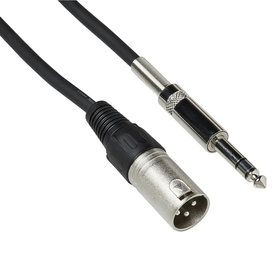 Cable XLR Hembra a TRS 5 m Bespeco BSMS500 2