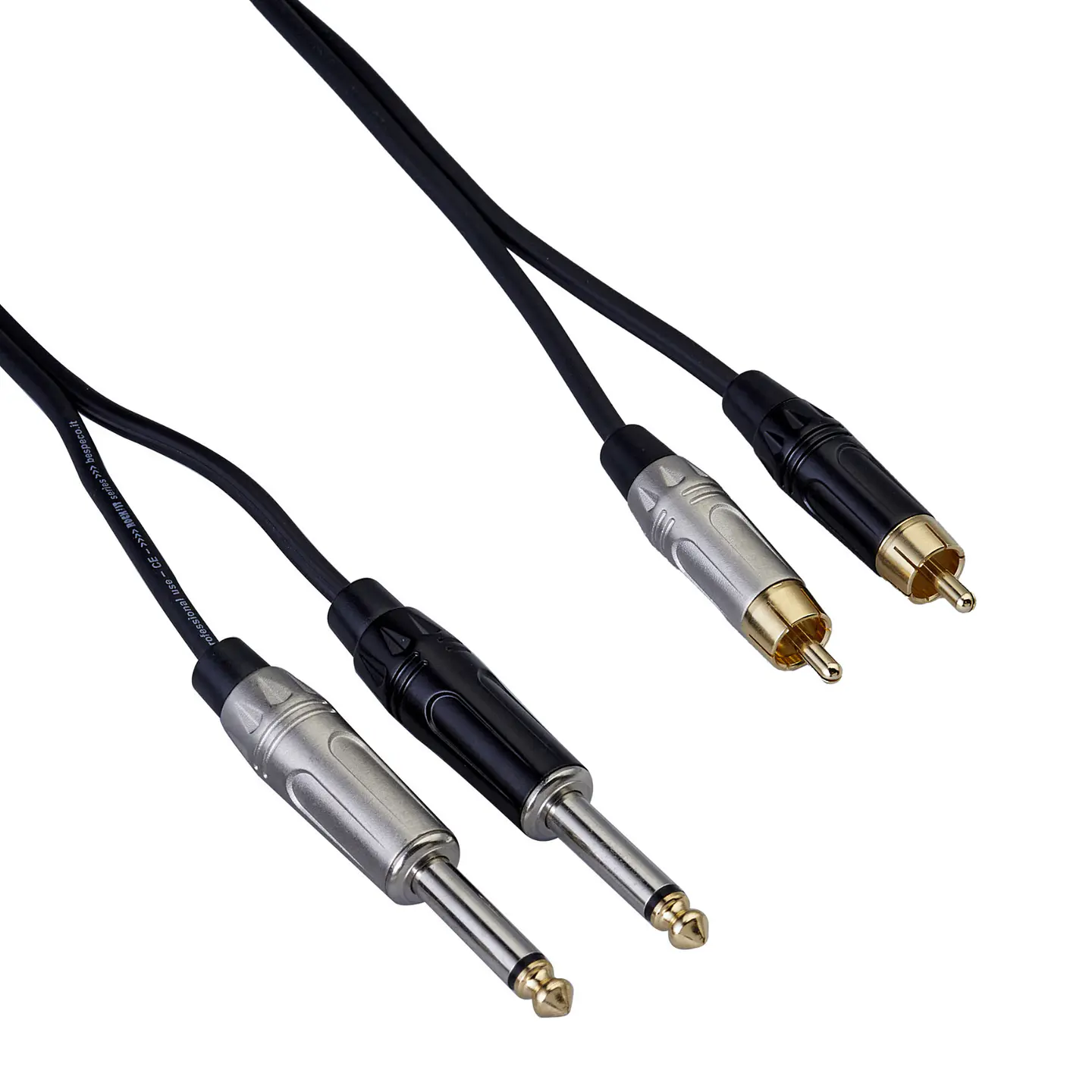 Cable RCA-RCA/ TRS-TRS 3m Bespeco RKY2J300 2