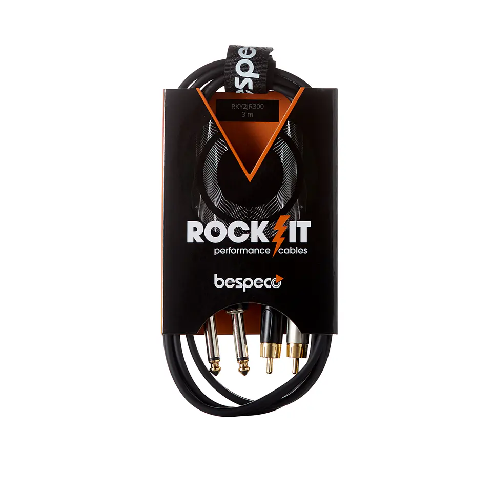 Cable RCA-RCA/ TRS-TRS 3m Bespeco RKY2J300 1