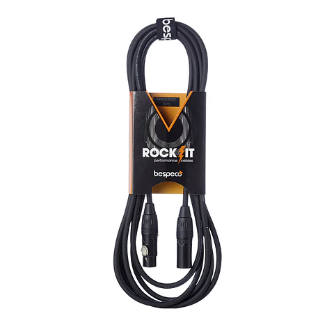 Cable de Micrófono XLR-XLR 3 m Bespeco RKMB300X