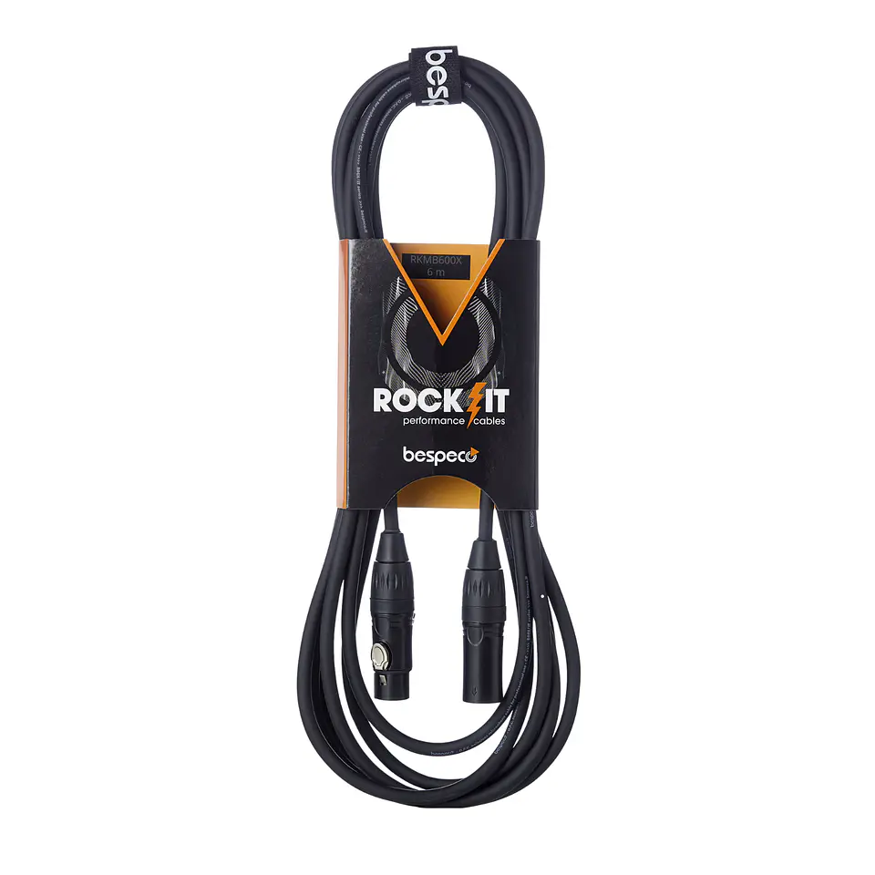 Cable de Micrófono XLR-XLR 6 m Bespeco RKMB600X 1
