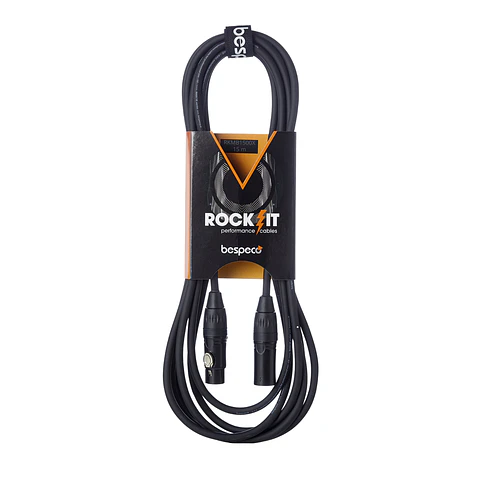 Cable de Micrófono XLR-XLR 15 m Bespeco RKMB1500X
