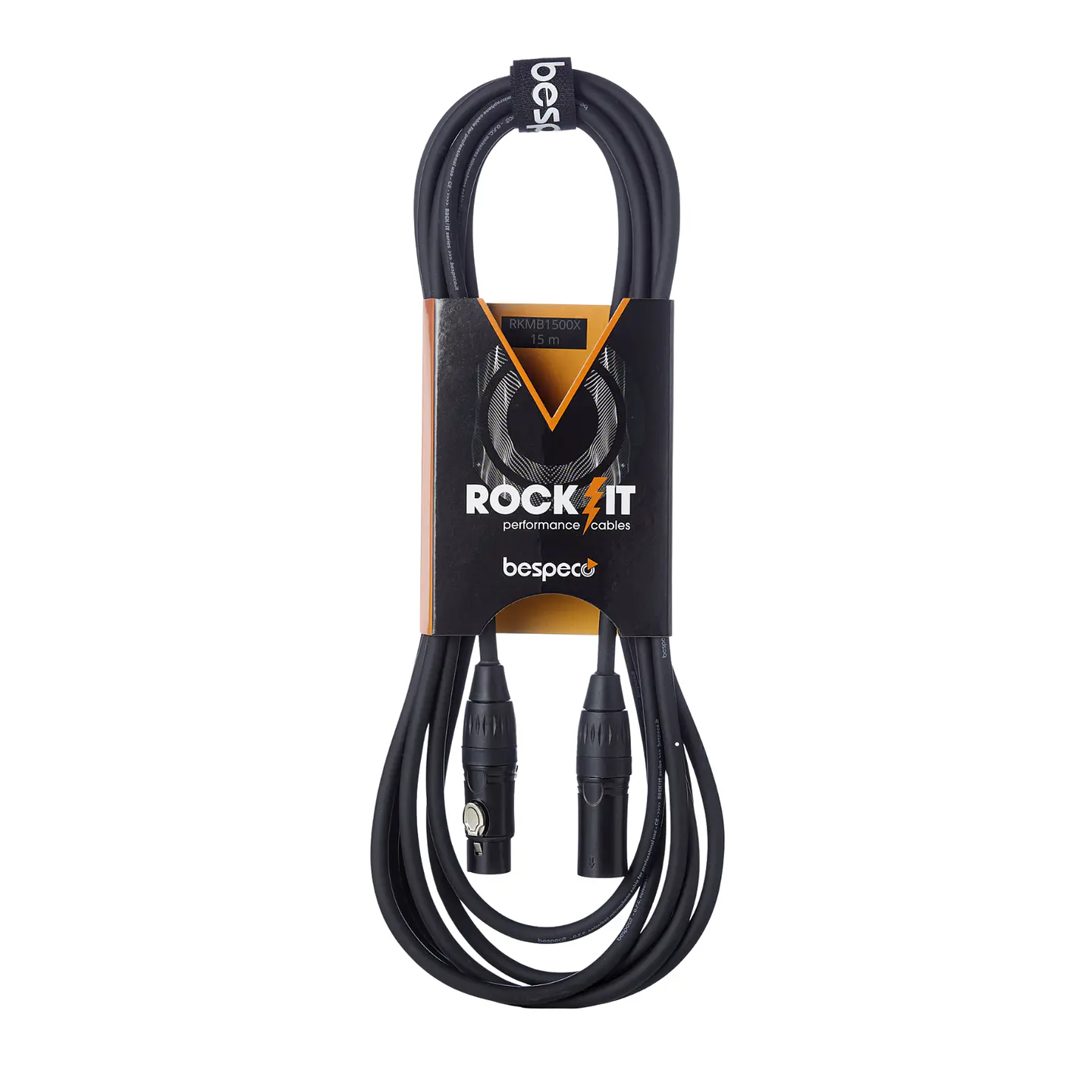 Cable de Micrófono XLR-XLR 15 m Bespeco RKMB1500X 1