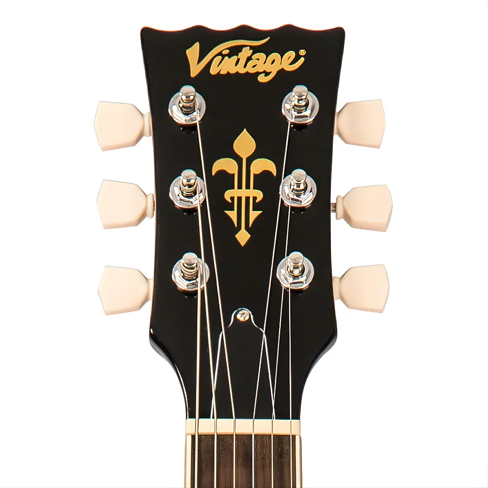 Guitarra Eléctrica Vintage V100 ReIssued con Bigsby 6