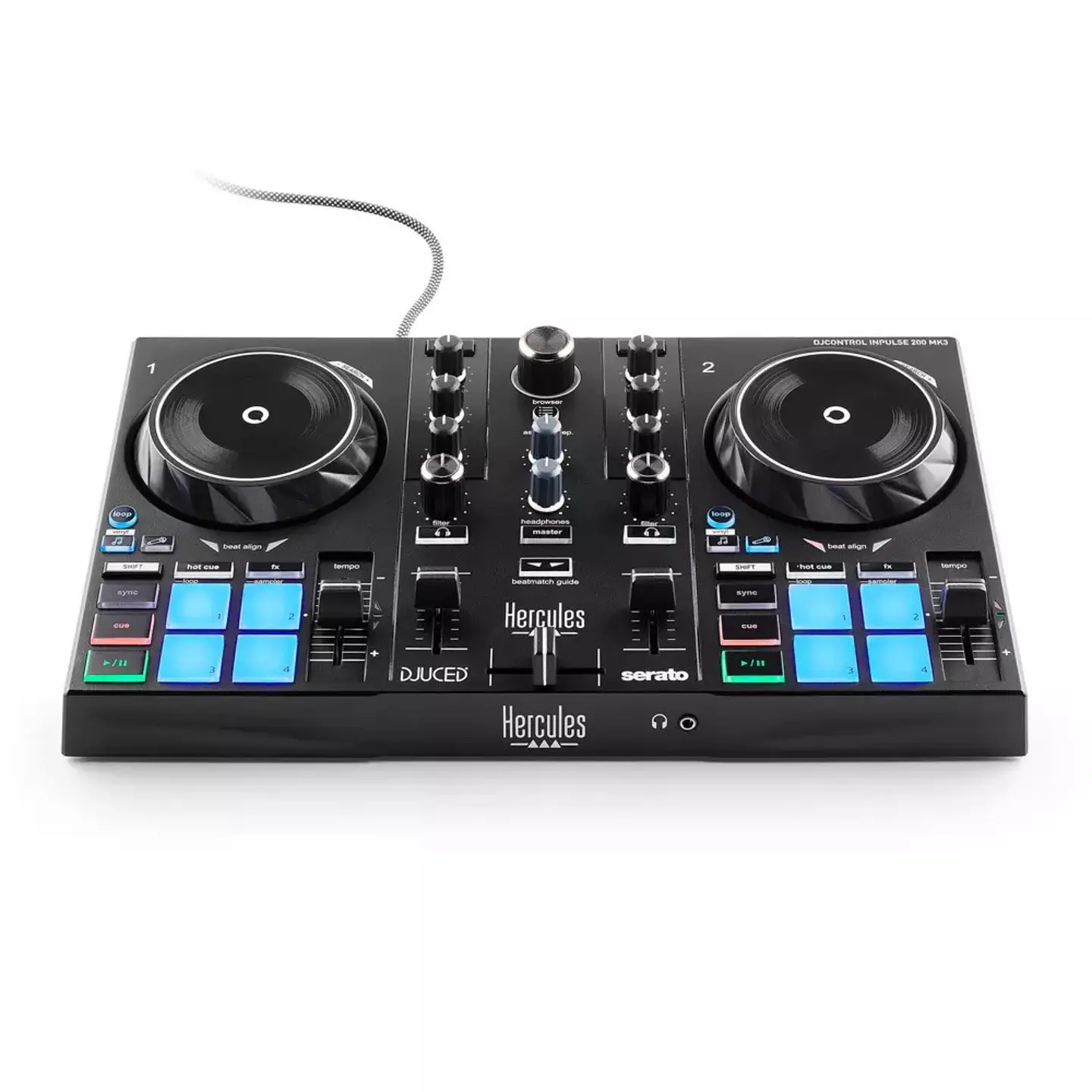 Controlador Hercules DJControl Inpulse 200 MK3 4