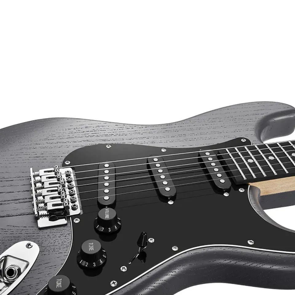 Set de Guitarra Eléctrica Donner DST-80 ST Matton Black 4