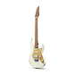 Guitarra Eléctrica Donner DST-550 Gold White - Miniatura 2
