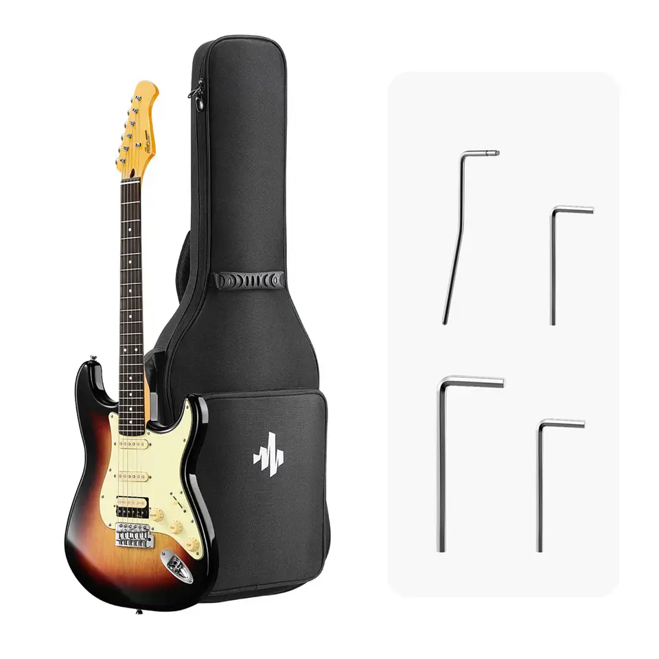 Guitarra Eléctrica Donner DST-600 Sunburst 2