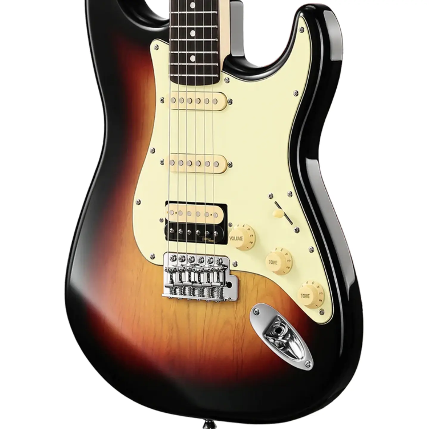 Guitarra Eléctrica Donner DST-600 Sunburst 4