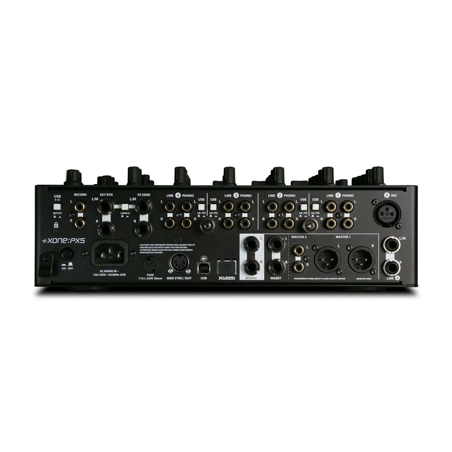 Mezclador de DJ analógico Allen & Heath Xone:PX5 7