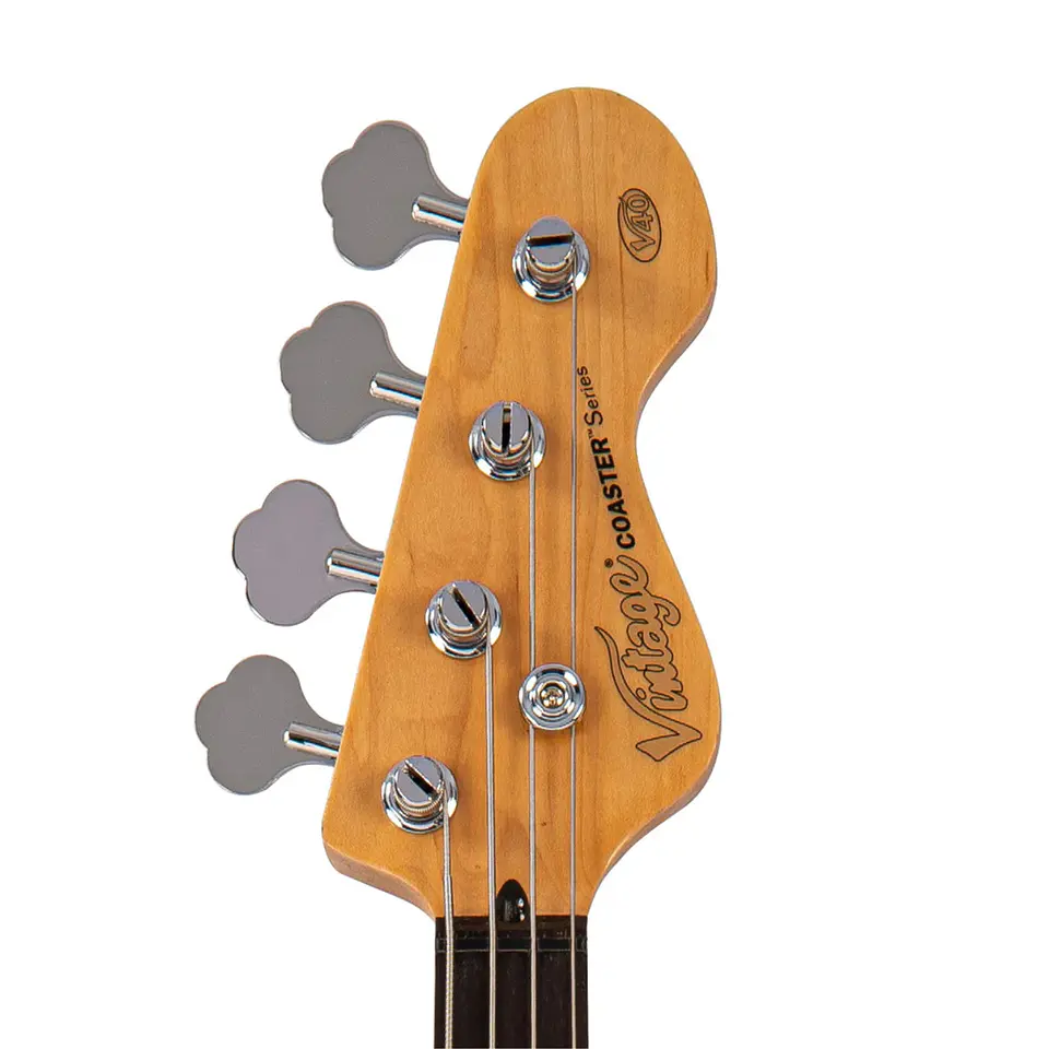 Bajo eléctrico Vintage V40 Coaster Series Vintage White 7