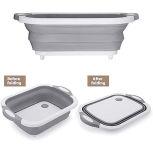 Tabla Multifuncional 3 en 1 con Filtro y Cuchilla