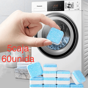 Pack Pastilla Lavadora X60 Unid. 5 Caj