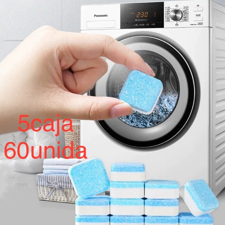 Pack Pastilla Lavadora X60 Unid. 5 Caj 1