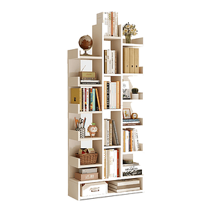 Estanteria Librero Asimétrico Moderno