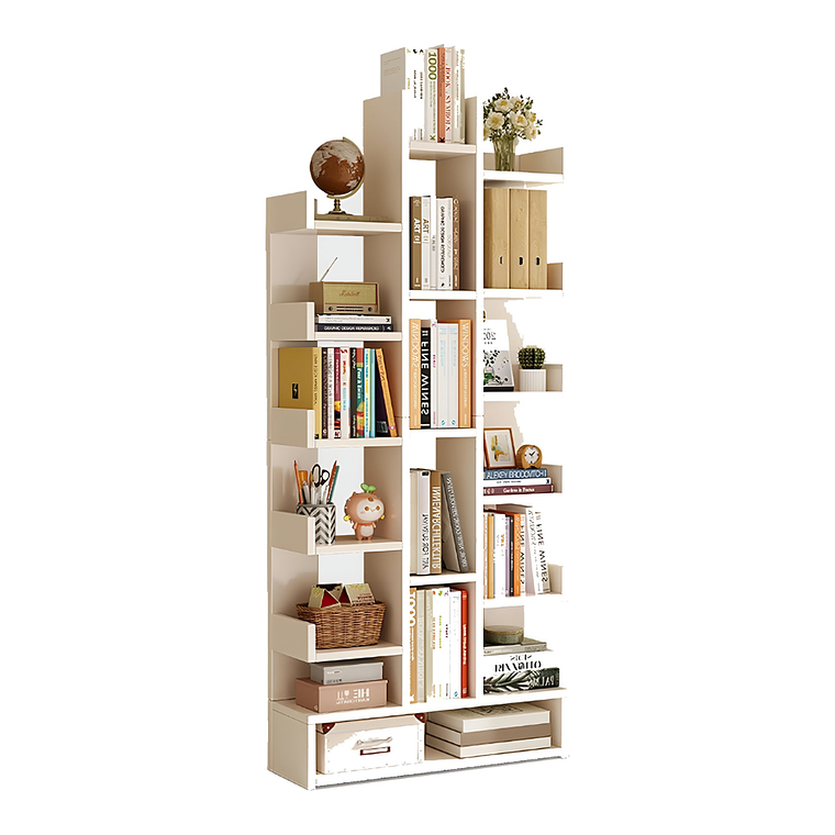 Estanteria Librero Asimétrico Moderno 1