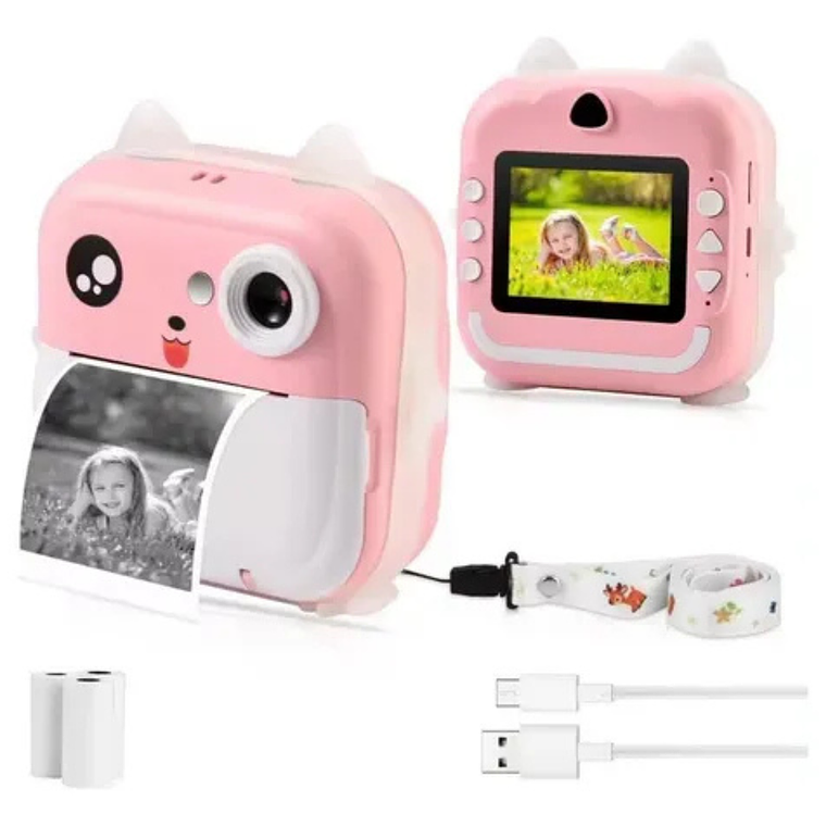 Mini Impresora Gatito Rosa 1