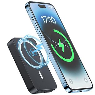 Power Bank Magnético Inalámbrico – Carga Rápida Portátil