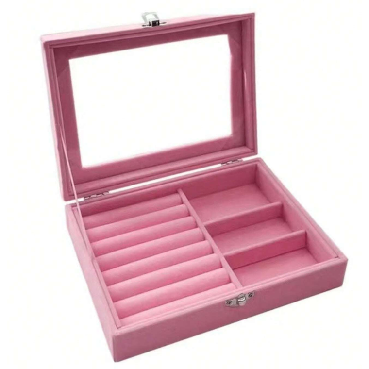 Joyero De Terciopelo Cerradura 1