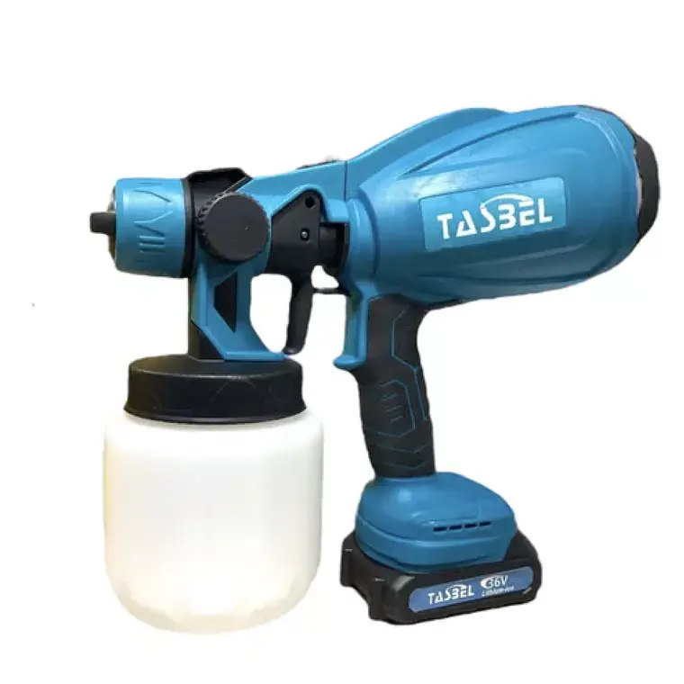 Pistola Pintura Inalambrica Tasbel 2 Bat 1