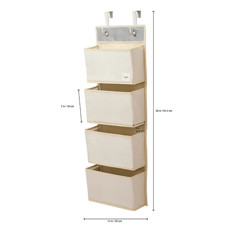 3 Sprouts - Organizador de Pared Avestruz 3