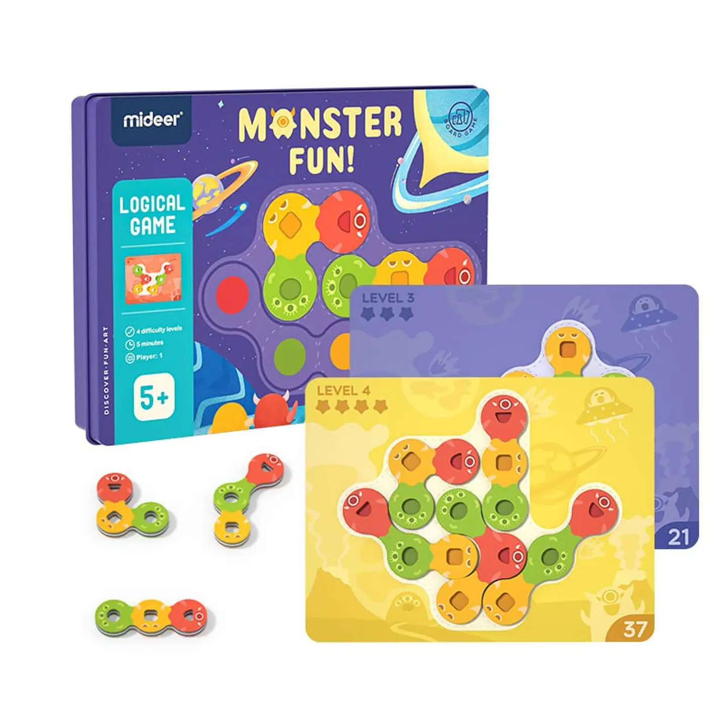 Juego de Lógica Diversión de Monstruos. 1