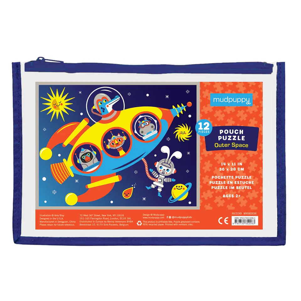 Puzzle Espacio Exterior 12 pcs 1
