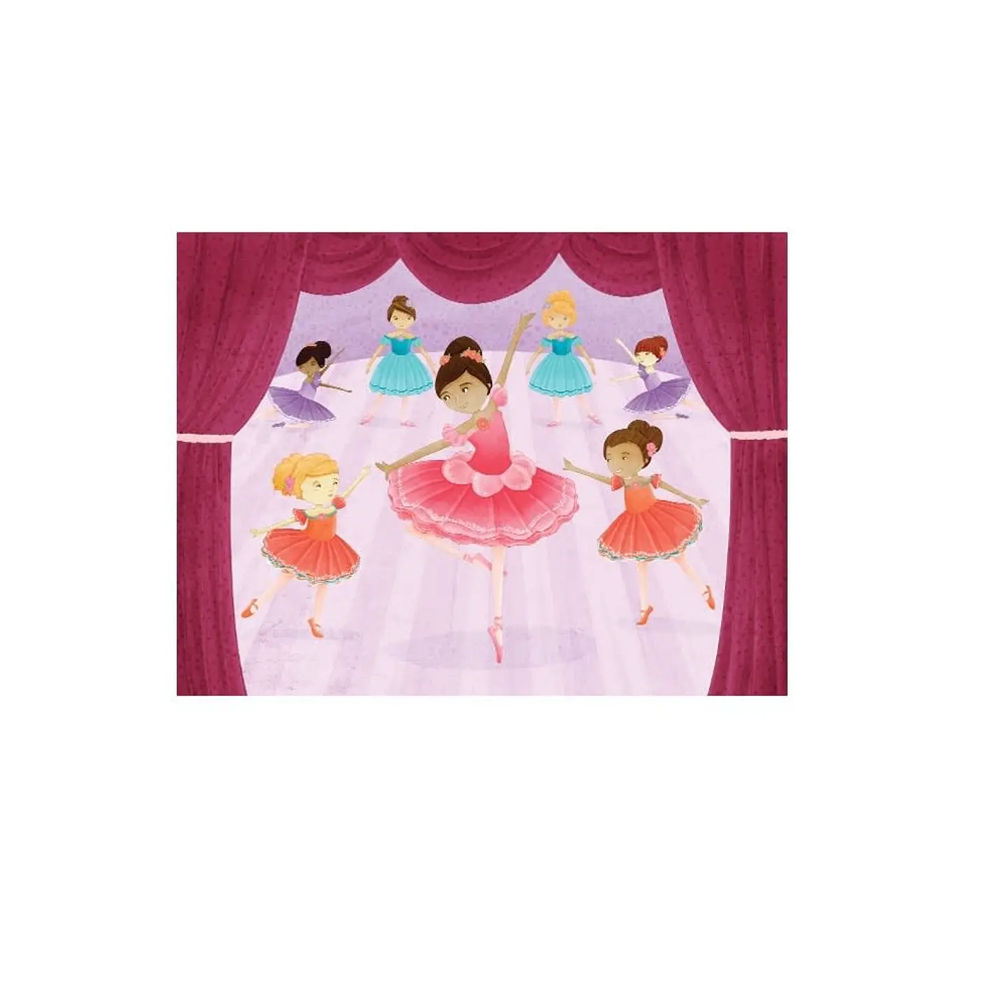Puzzle Bailarinas 12 pcs. 2