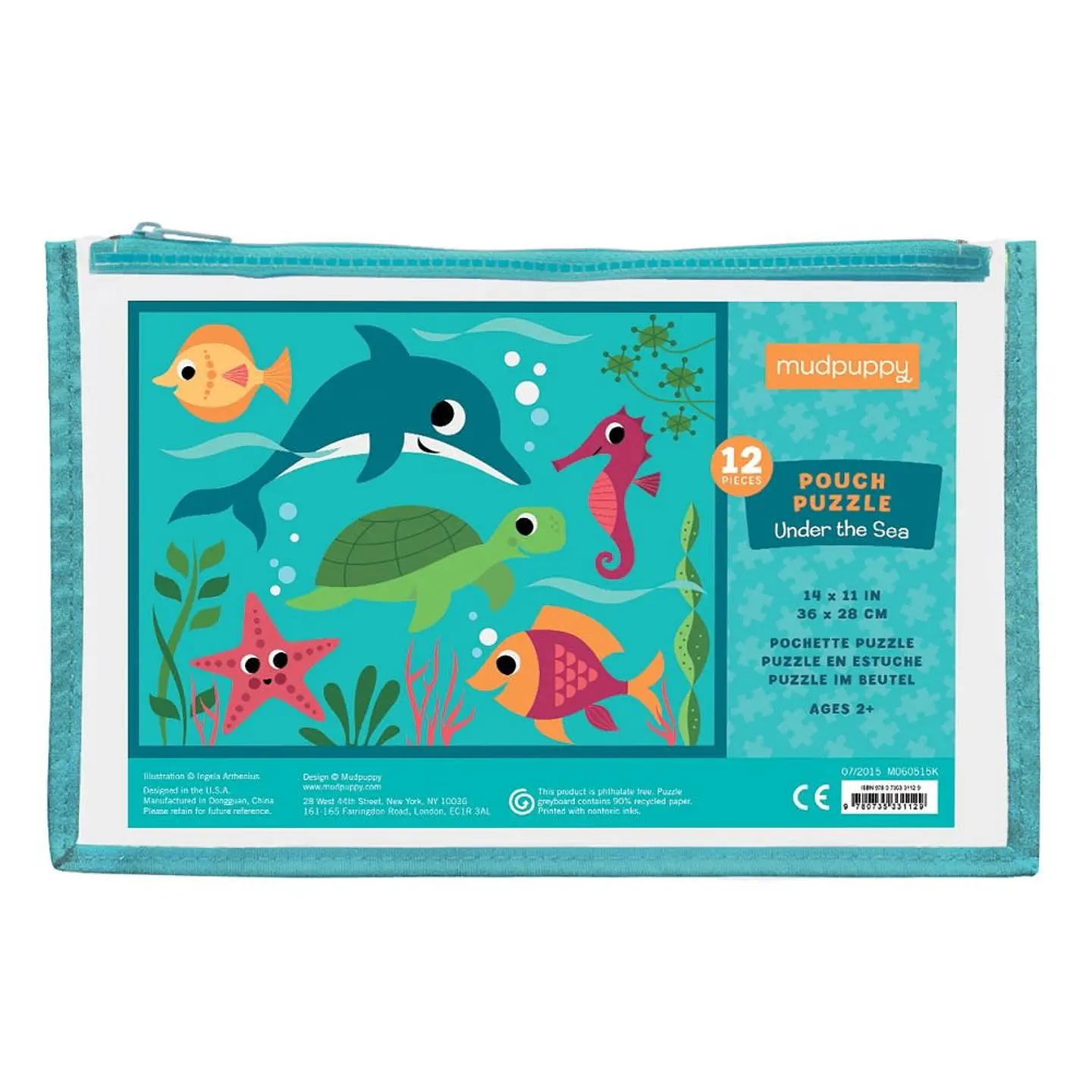 Puzzle Espacio Bajo del Mar 12 pcs. 1