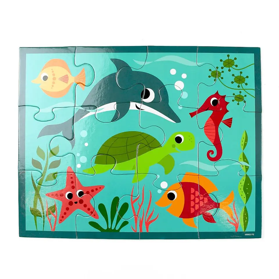 Puzzle Espacio Bajo del Mar 12 pcs. 2